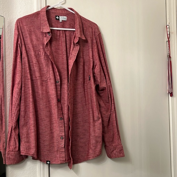 Lifted Research Group long sleeve button up shirt - Picture 1 of 5